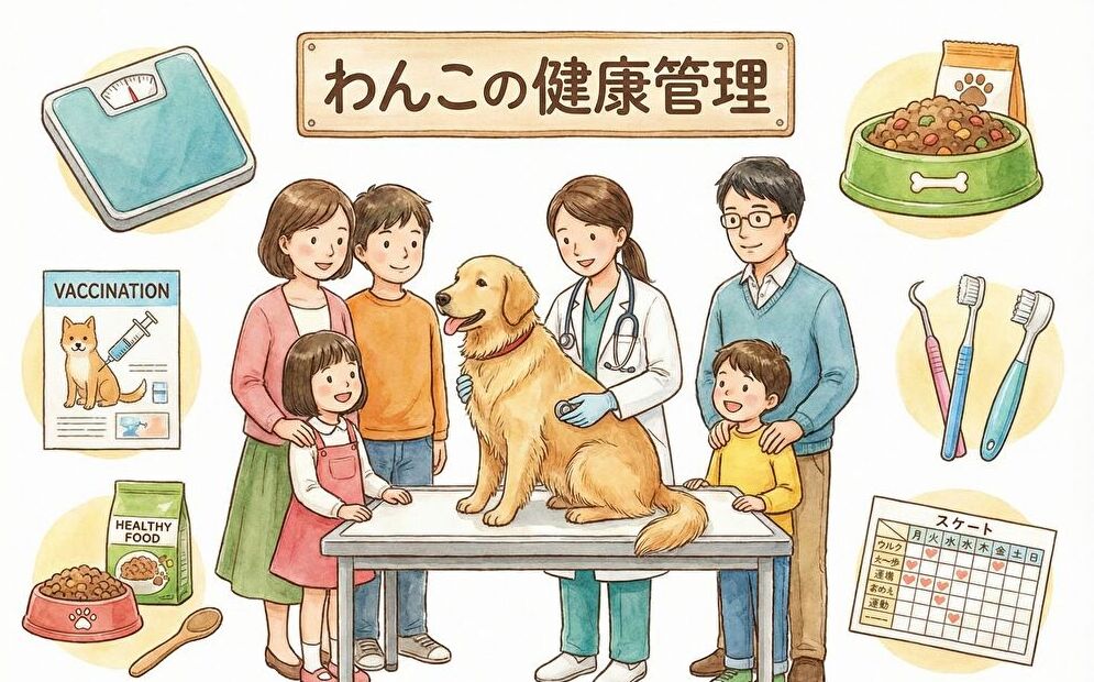 犬の健康管理