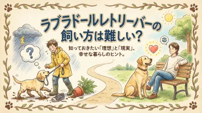 ラブラドールレトリーバーの飼い方は難しい？知っておきたい理想と現実、幸せな暮らしのヒント