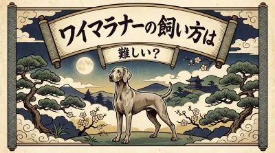 「ワイマラナーは飼うのが難しい」は本当？後悔しない運動量としつけの正解