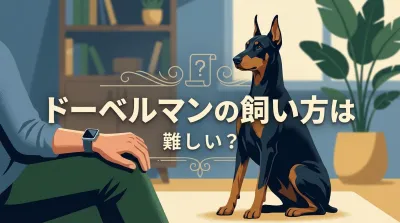 ドーベルマンの飼い方は難しい？初心者が知るべき特性としつけのコツをプロが解説