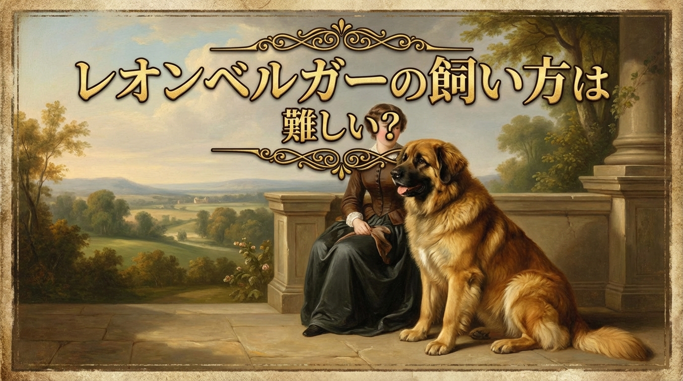 レオンベルガーの飼い方は難しい？