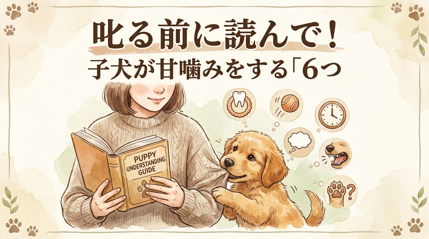 3.1. 子犬の甘噛みを読み解く行動学：なぜ彼らは噛むのか？