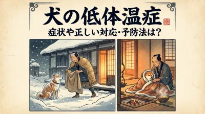 犬の低体温症｜症状・原因から正しい温め方まで徹底解説！シニア犬や小型犬は特に注意