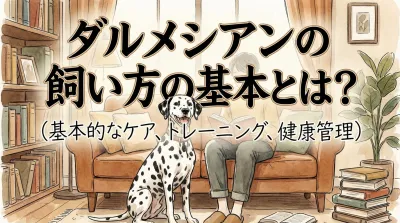 ダルメシアンと暮らすための基礎知識｜性格から健康管理まで飼育のポイントを網羅
