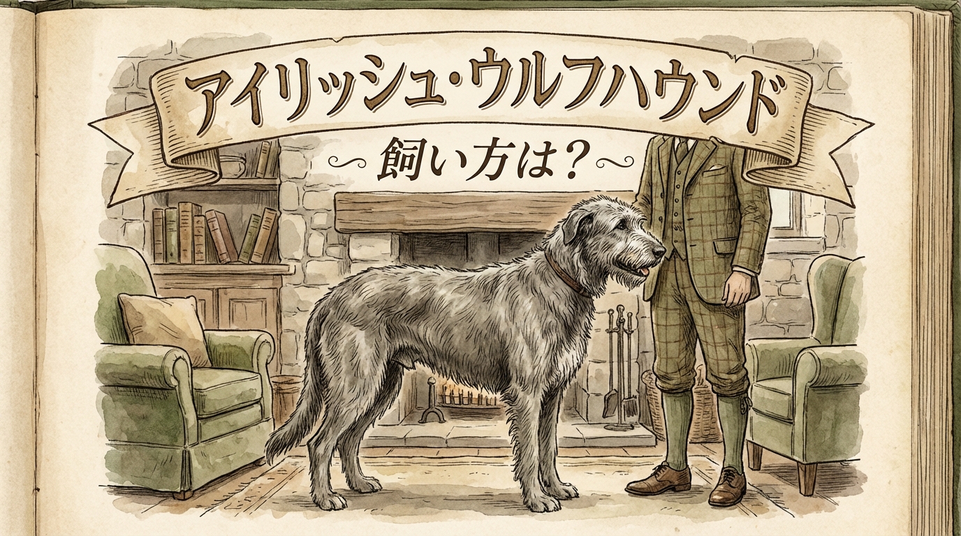アイリッシュ・ウルフハウンド　飼い方は？