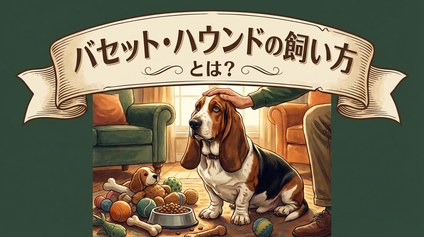 バセット・ハウンドの飼い方とは？