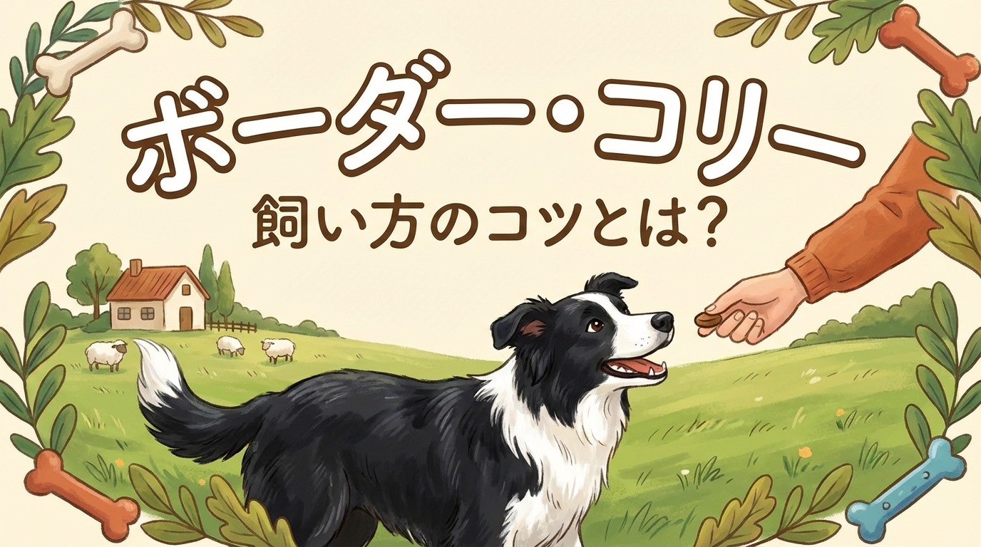 ボーダー・コリー　飼い方のコツとは？