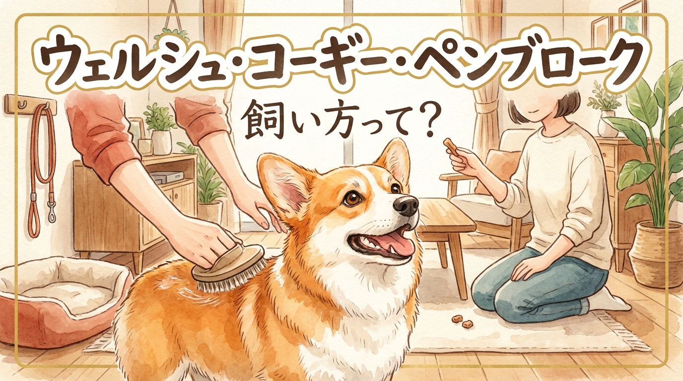 ウェルシュ・コーギー・ペンブローク　飼い方って？