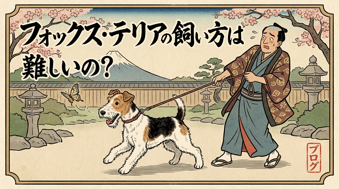 フォックス・テリアの飼い方は難しいの?
