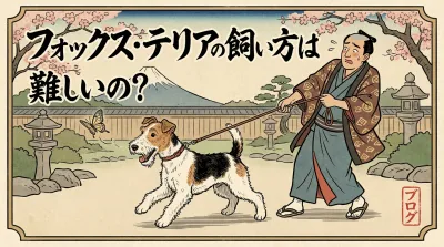 フォックス・テリアの飼い方は難しいの？