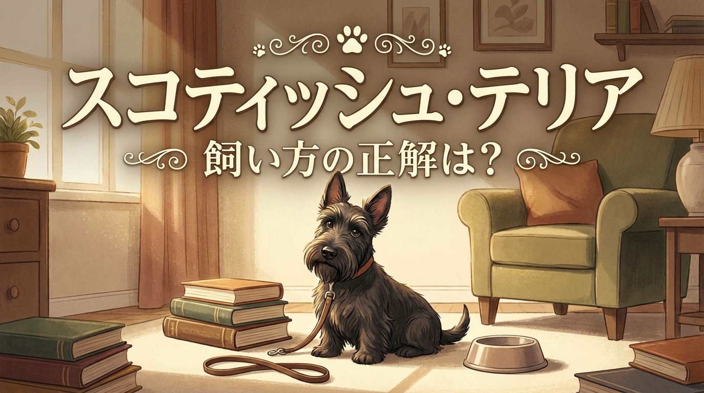 スコティッシュ・テリア 飼い方の正解は？