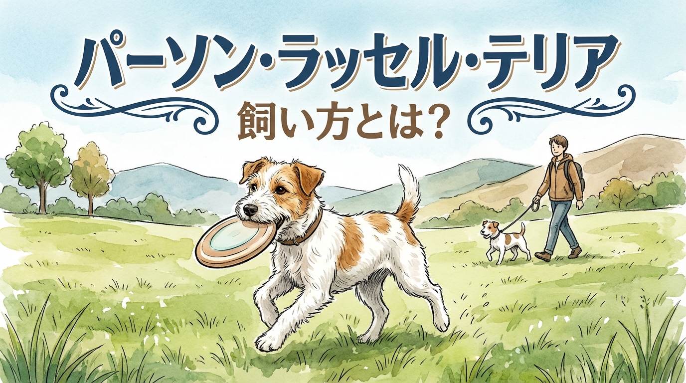 パーソン・ラッセル・テリア 飼い方とは？