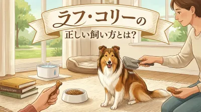 ラフ・コリーの正しい飼い方とは？