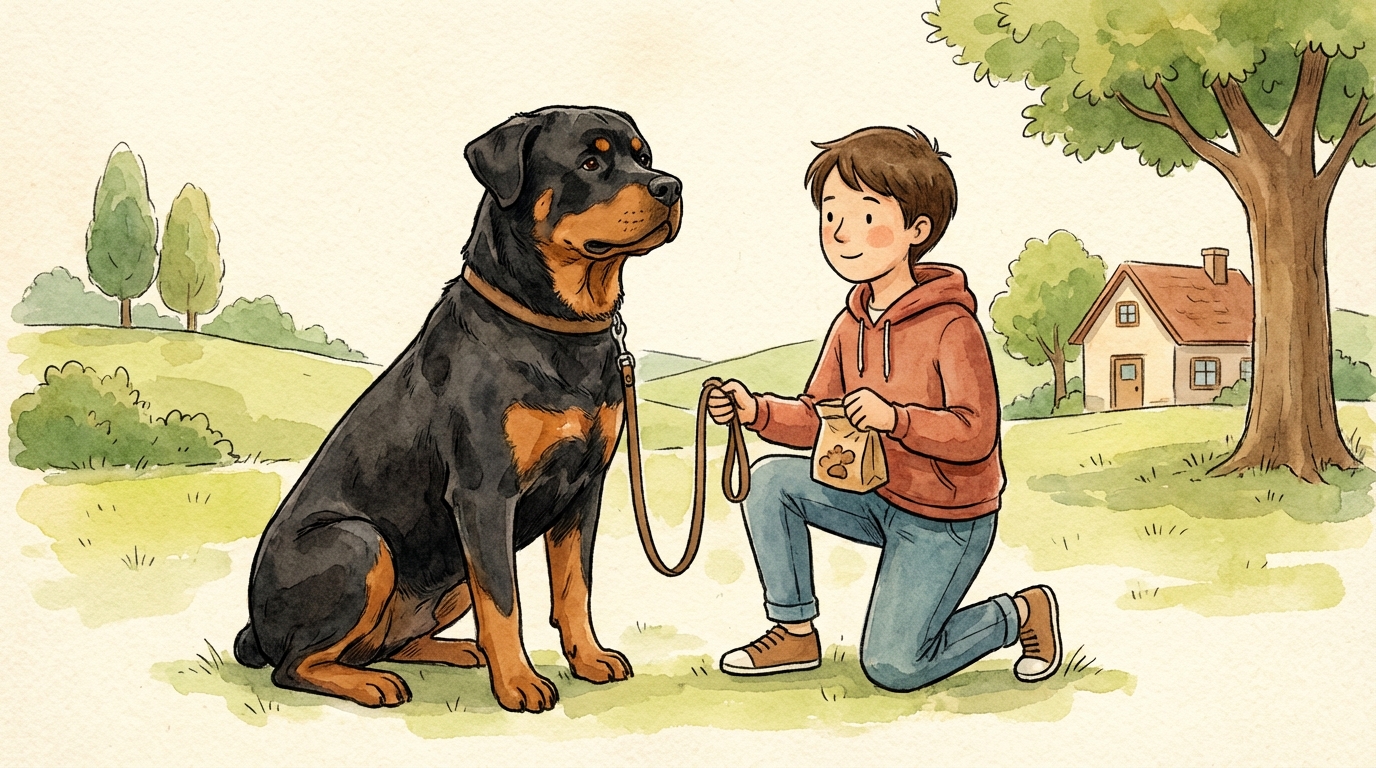 ロットワイラーと暮らすための具体的な実践方法