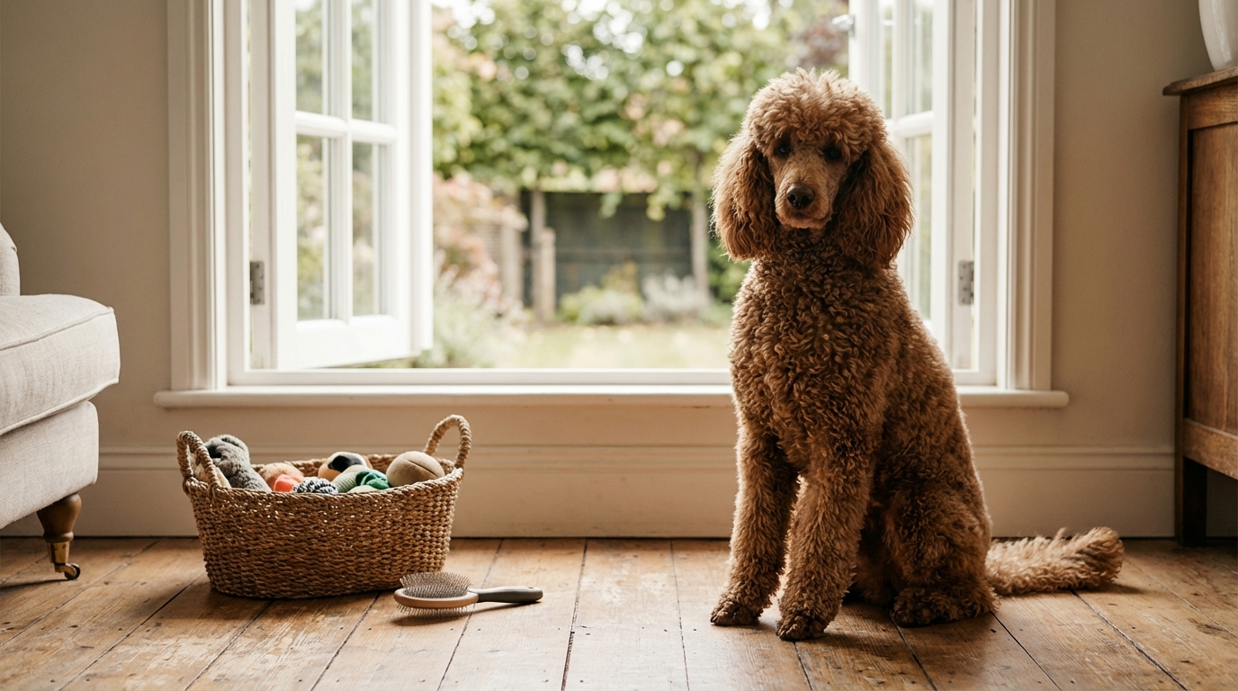 スタンダード・プードルの飼い方は「運動・ケア・知的刺激」の3本柱が鍵
