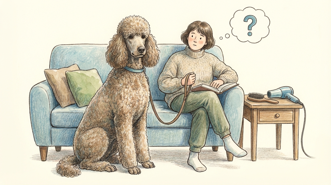 スタンダード・プードル特有の性質が飼い方を決定づける理由