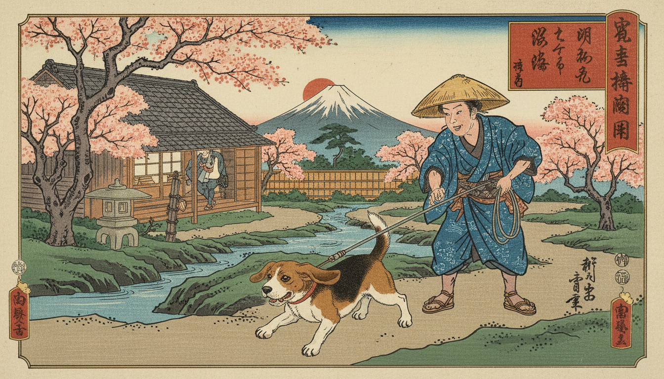 ビーグルの飼い方の基本方針