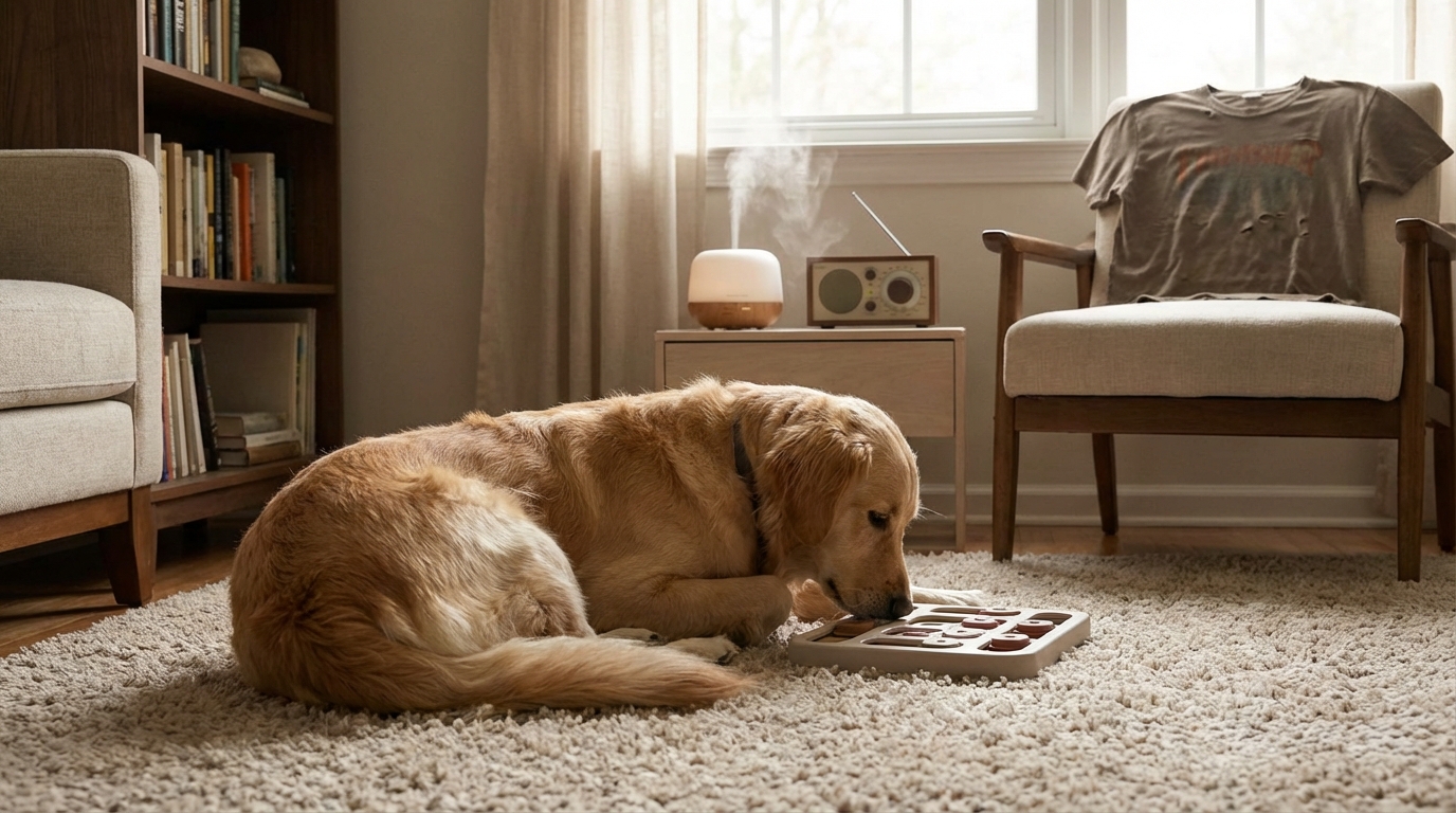 留守番ストレス対策の結論:感覚への多角的アプローチ