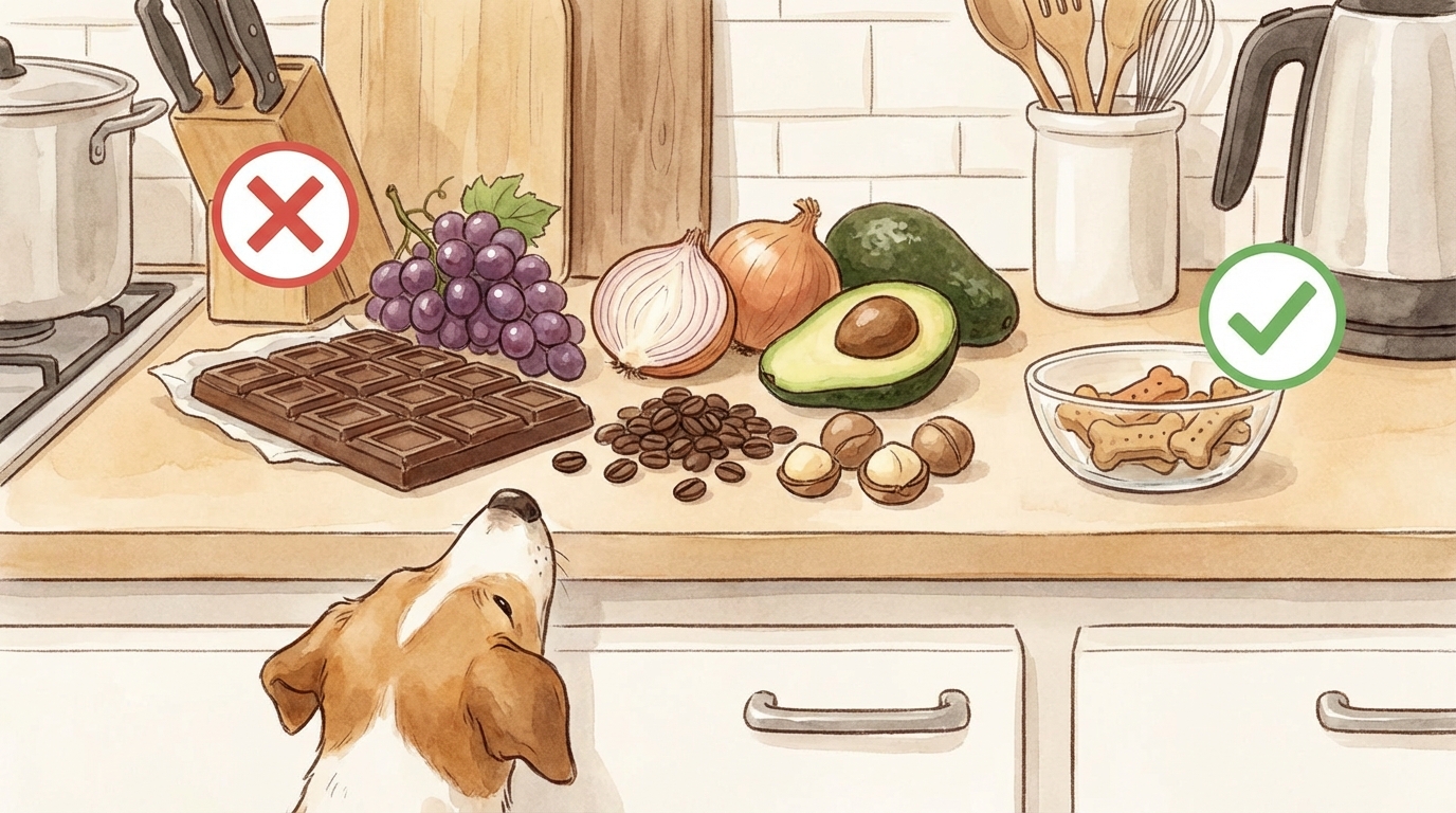 なぜ犬にとってこれらの食材が危険なのか