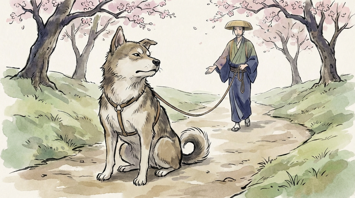 散歩中の拒否行動には必ず原因があり適切な対処が必要