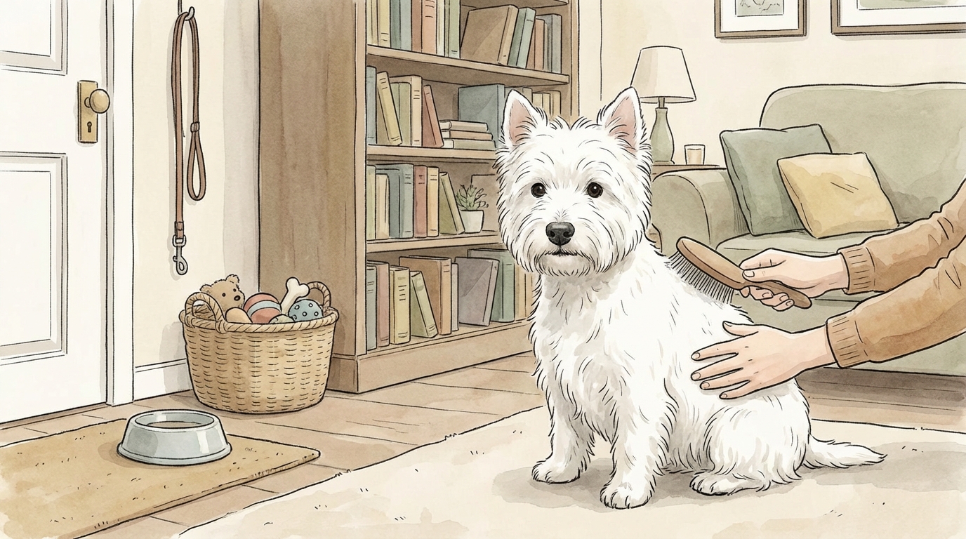 ウエスト・ハイランド・ホワイト・テリアの飼い方の基本原則