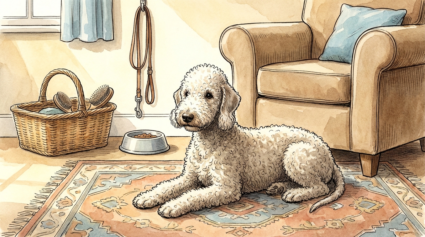 ベドリントン・テリアの飼い方は適切な管理が必須