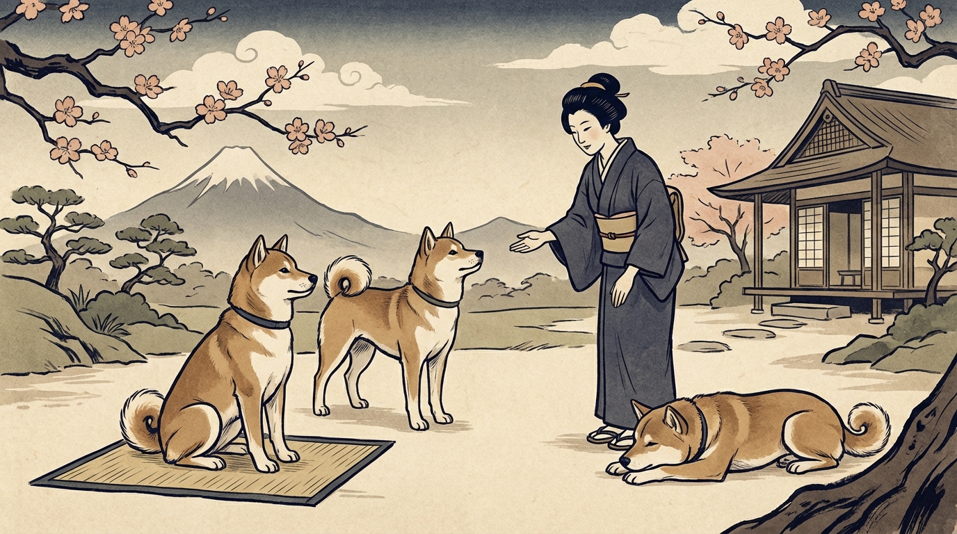 オスワリ・マテ・フセの具体的なトレーニング手順