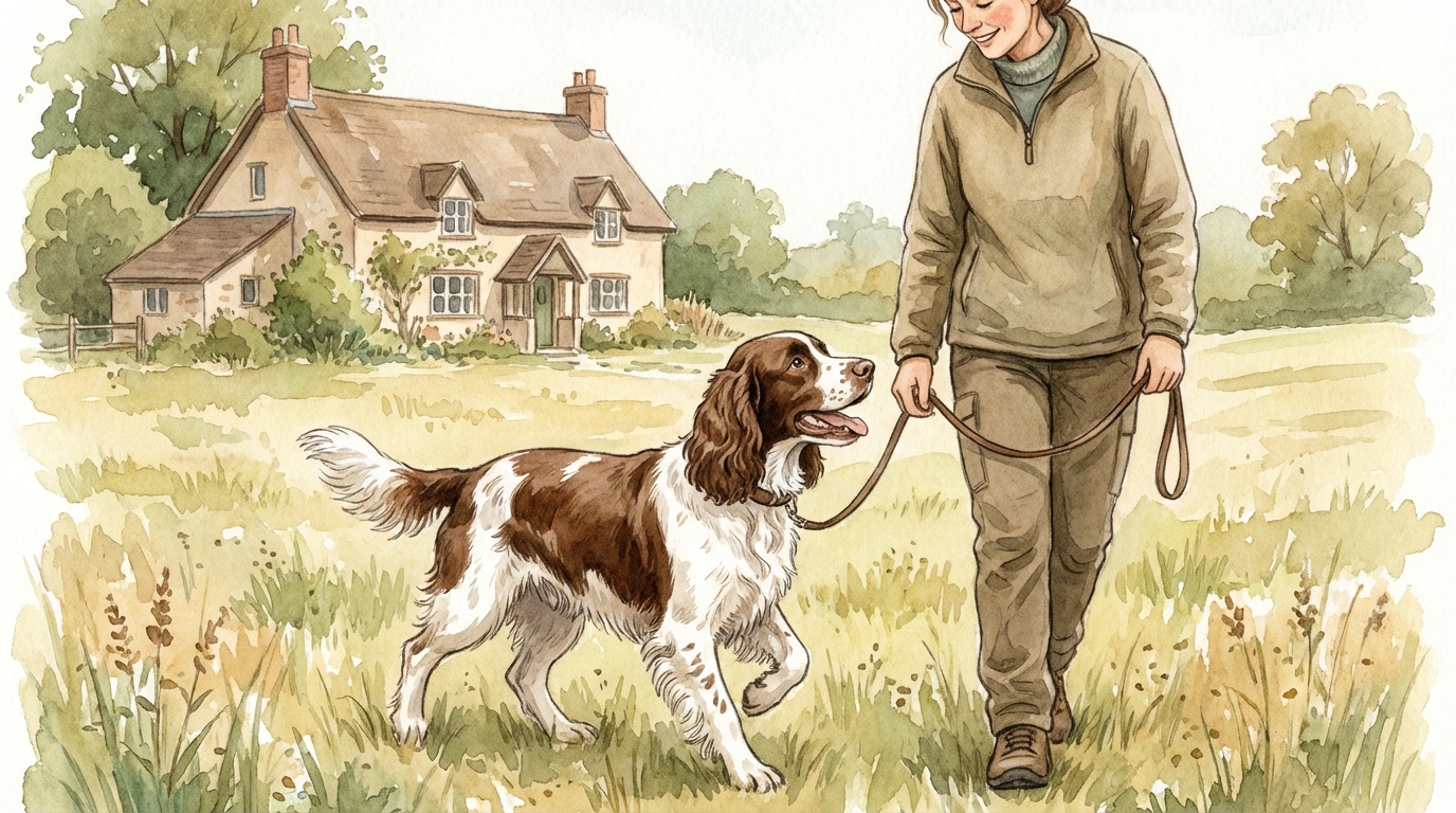 イングリッシュ・スプリンガー・スパニエルの適切な飼い方の具体例