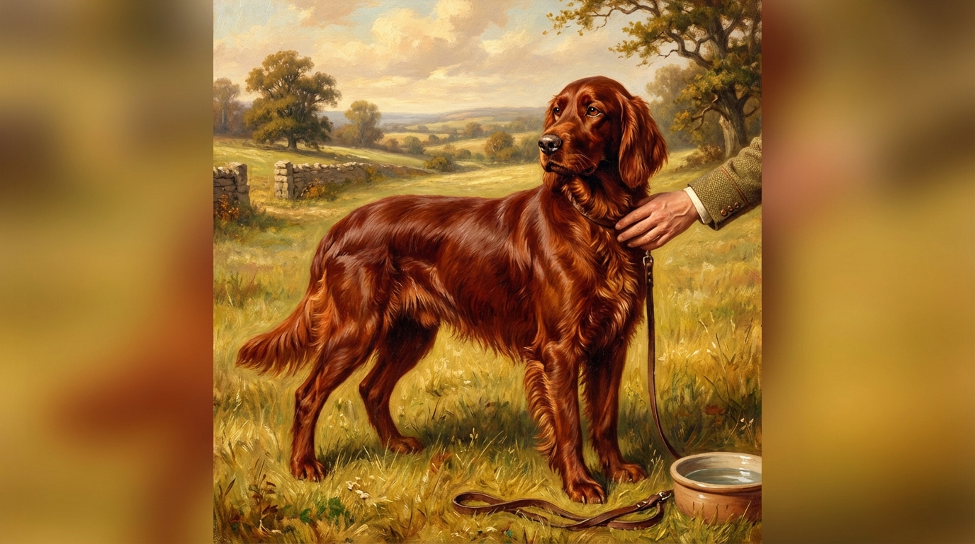 アイリッシュ・セッターを健やかに育てるための基本原則