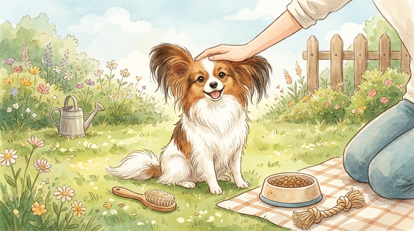 パピヨンの健やかな成長を促す具体的な飼育実践法