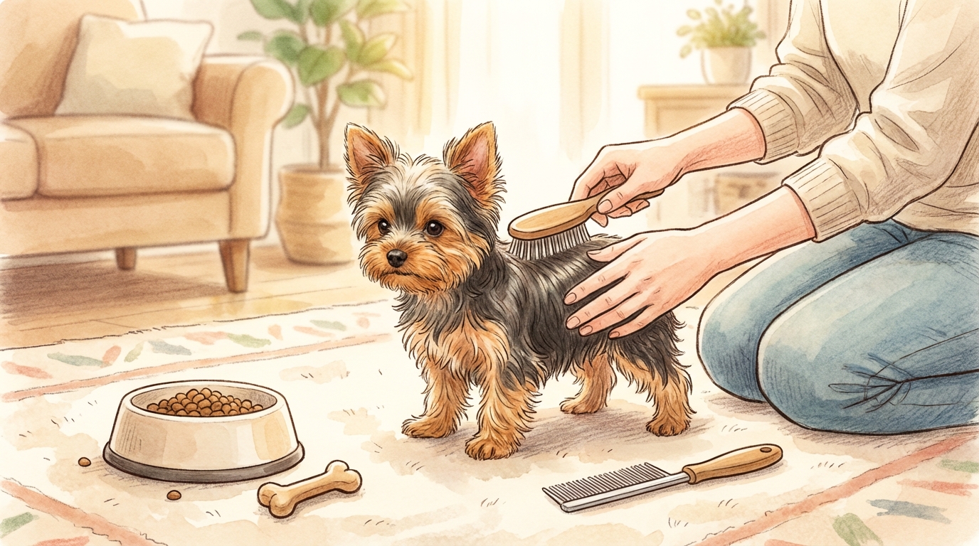 ヨークシャー・テリアの正しい飼い方の基本