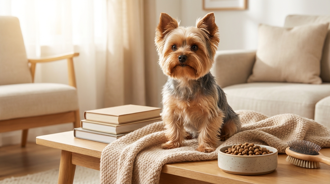 ヨークシャー・テリアの飼い方の具体例