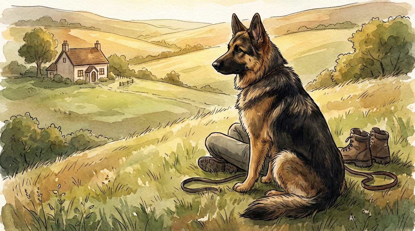 ジャーマンシェパードを健康で穏やかに育てるための基本原則