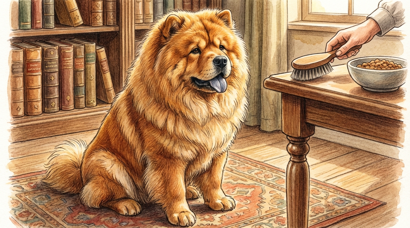 チャウチャウ特有の身体的・性格的特徴に基づく飼育の理由