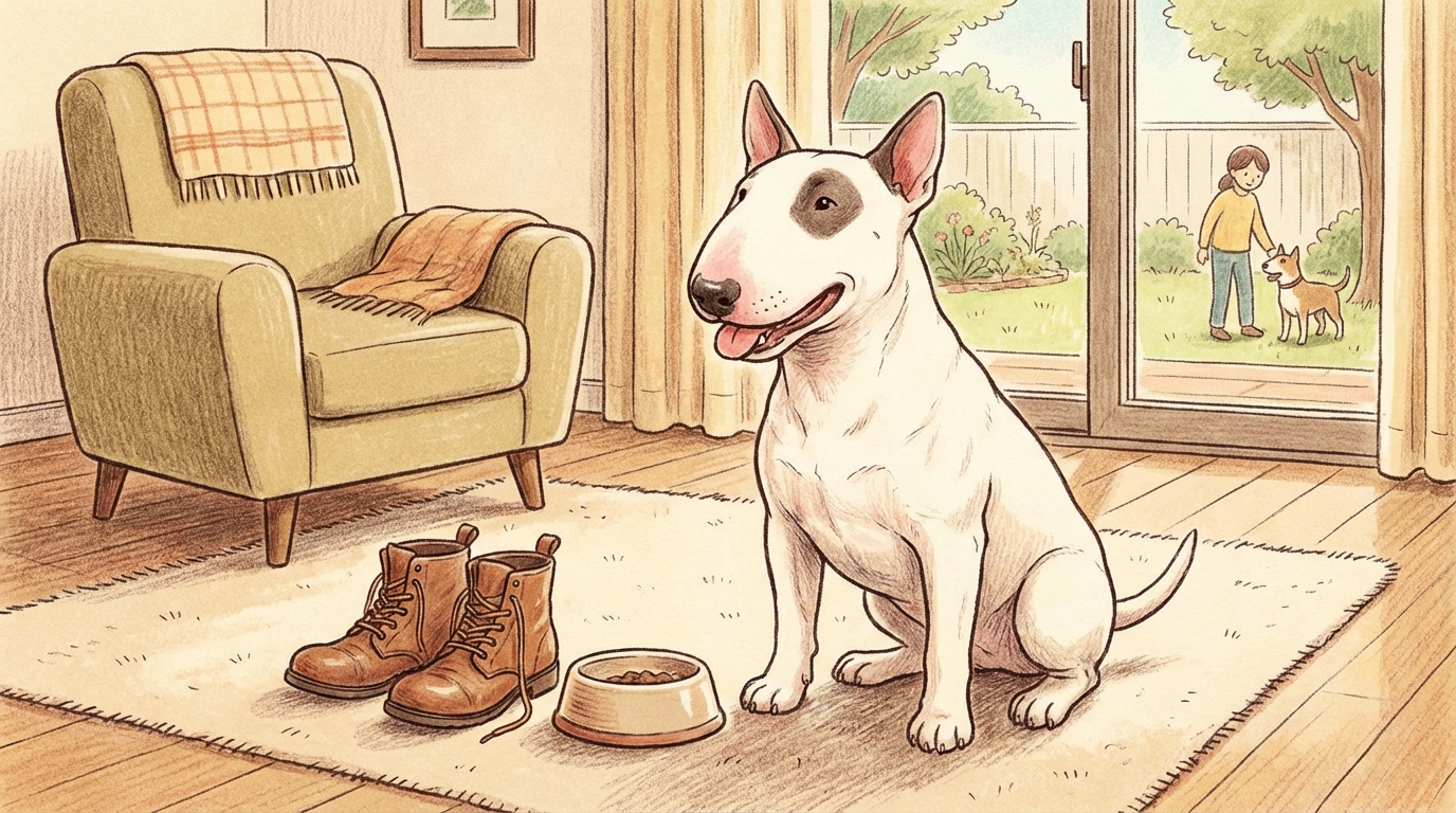 ブル・テリアと幸せに暮らすための3つの絶対条件