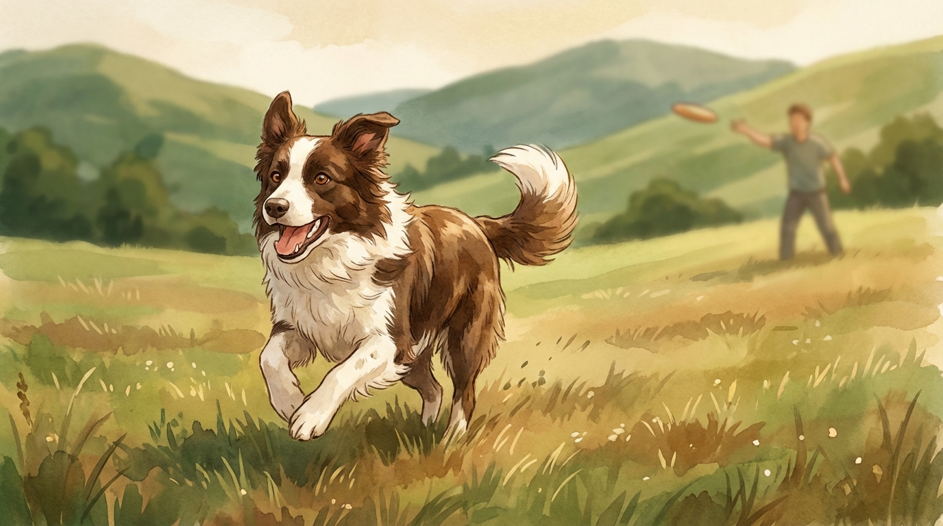 ボーダー・コリーの理想的な飼育の実践例