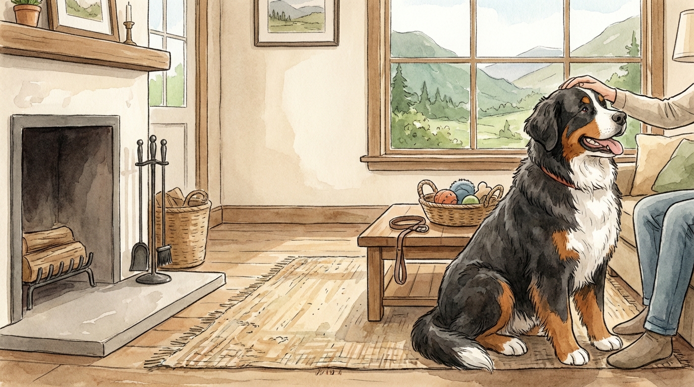 バーニーズ・マウンテン・ドッグと快適に暮らすための具体的な飼育方法