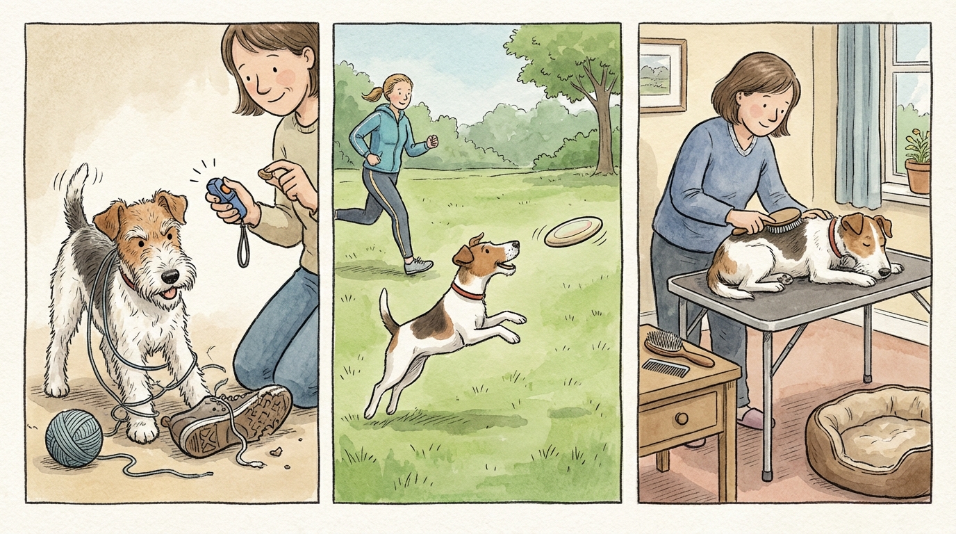 フォックス・テリアを飼育するための具体的な3つの実践方法