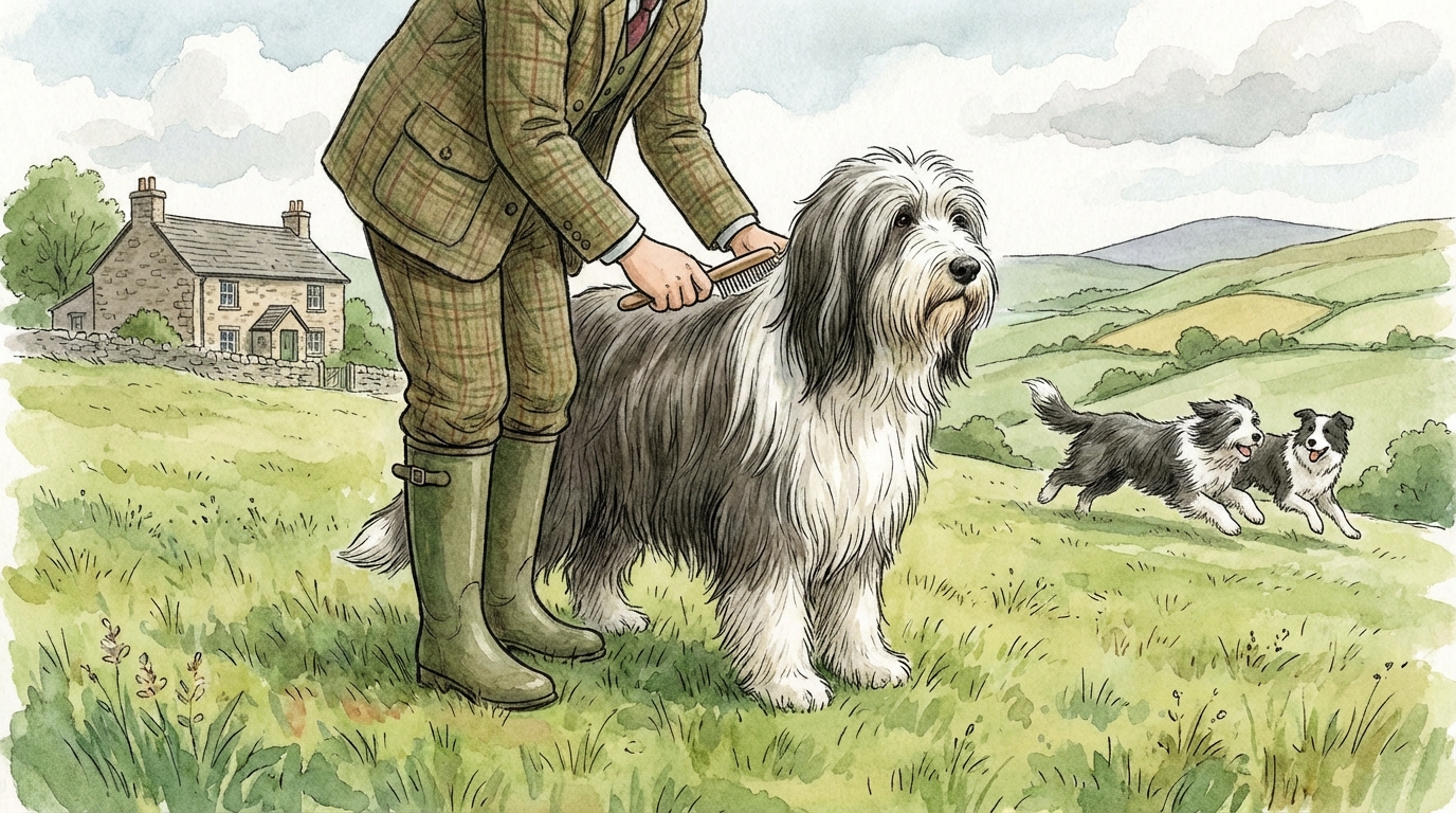 ビアデッド・コリーの飼育において最も重要な基本方針