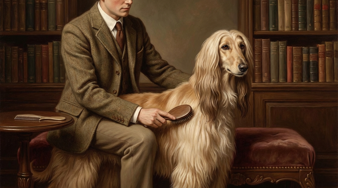 アフガン・ハウンドの飼育は上級者向けの犬種と言えます