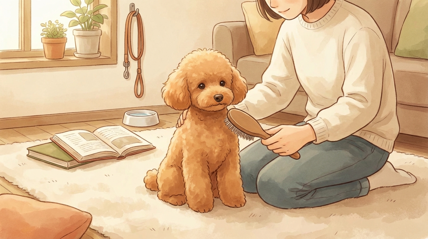 トイプードルの正しい飼い方の具体例