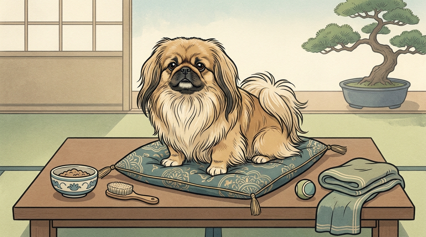 ペキニーズの健やかな生活を実現する4つの実践的な飼育方法