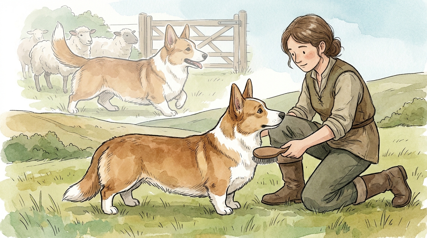 牧羊犬としてのルーツと特有の体型から生じる特別なケアの必要性